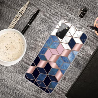 SKALO Samsung A02s / A03s Marmor TPU-skal - Motiv 2