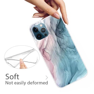 SKALO iPhone 13 Pro Max Marmor TPU-skal - Motiv 1
