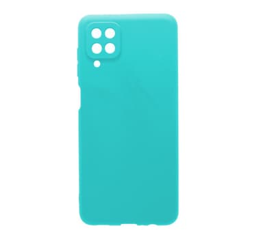 SKALO Samsung A12 Ultratunn TPU-Skal - Turkos