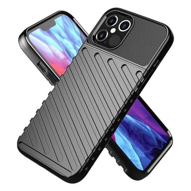Armor Thunder Skal iPhone 12 - Svart