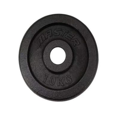 Master Fitness Skolvikt 30 mm, Viktskivor Järn 10 kg