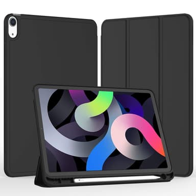 iPad-fodral med pennfack iPad Air 4 (10.9 tum) Svart