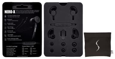 Supra NERO-X trådlösa in-ear hörlurar (svart)