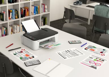 Canon Pixma TS3452 AIO bläckstråleskrivare (vit)