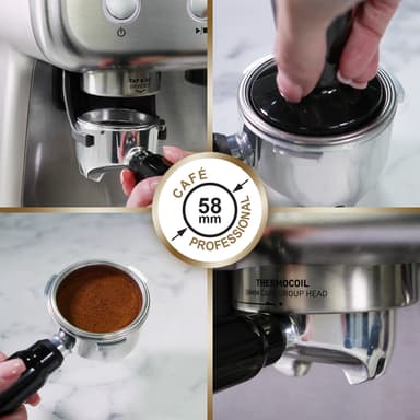 Breville Barista Max Manuell Kaffemaskin VCF126X
