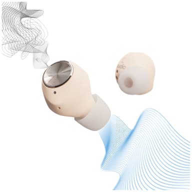 Sudio T2 true wireless in-ear hörlurar (sand)