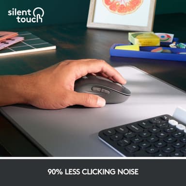 Logitech M650 L trådlös mus (grafit)
