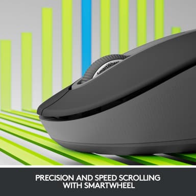 Logitech M650 L trådlös mus (grafit)