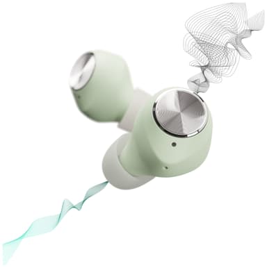 Sudio T2 true wireless in-ear hörlurar (jade)