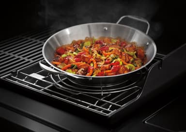 Weber wokpanna och ångkokare 7684