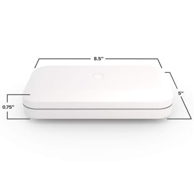PhoneSoap Wireless desinfektion och laddare för telefon (vit)