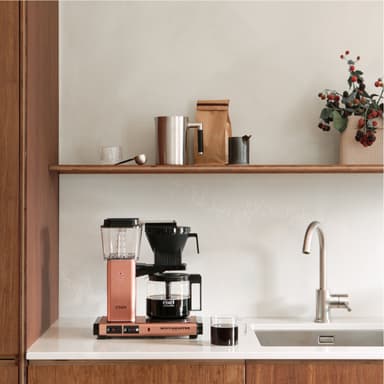Moccamaster Optio kaffebryggare MOC53915 (rose guld)