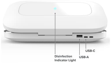 PhoneSoap Pro desinfektion för telefon (vit)