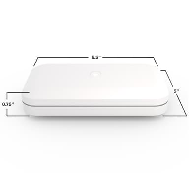 PhoneSoap 3 desinfektion och laddare för telefon (vit)