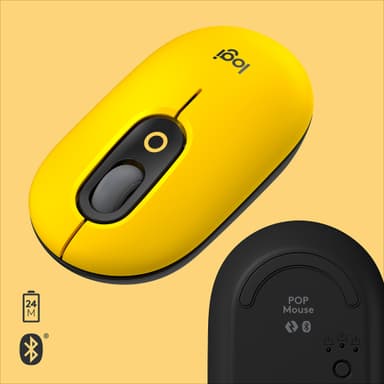 Logitech Pop mus (Blast Yellow)