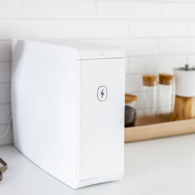 PhoneSoap HomeSoap rengöring och laddning (vit)