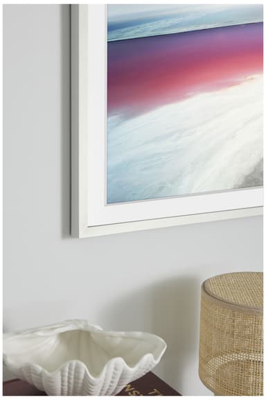 Samsung The Frame 85" ram (2021-2024, vit)