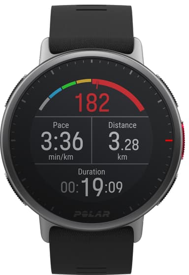 Polar Vantage V2 SHIFT multisportklocka (svart)