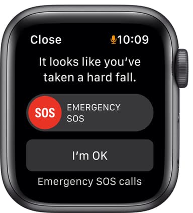 Apple Watch Nike SE 40mm GPS (grå alu/svart sportarmband)