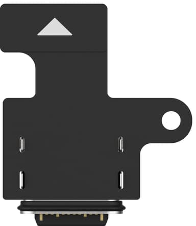 Fairphone 4 USB-C port (svart)