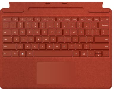 Microsoft Surface Pro 8/9-typ fodral (rött)