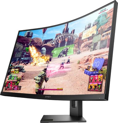 HP Omen 27C 27" välvd bildskärm för gaming