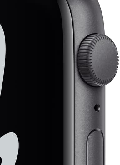 Apple Watch Nike SE 44mm GPS (grey alu/svart sportarmband)
