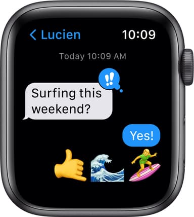 Apple Watch Nike SE 44mm GPS (grey alu/svart sportarmband)