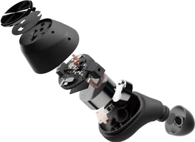 Sudio T2 true wireless in-ear hörlurar (svarta)