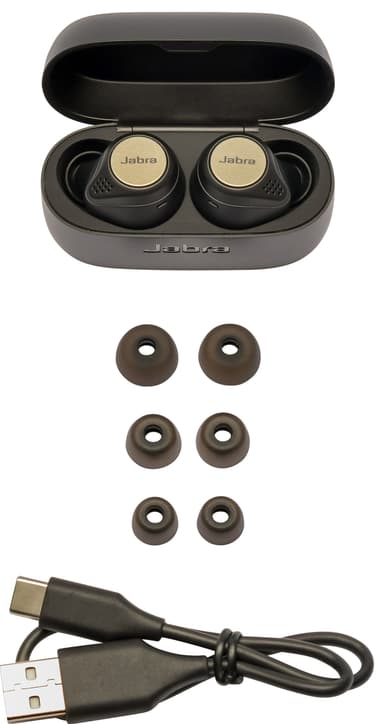Jabra Elite Active 75T true wireless-hörlurar (svarta)
