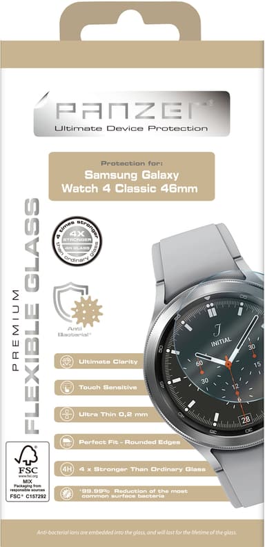 Panzer Samsung Galaxy Watch4 Classic 46 mm skärmskydd