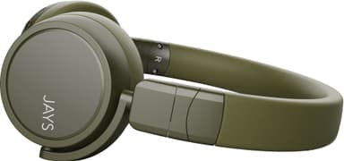 Jays x-Seven trådlösa on-ear hörlurar (gröna)