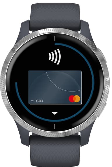 Garmin Venu GPS sportklocka 43mm (granitblå)