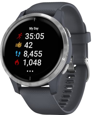 Garmin Venu GPS sportklocka 43mm (granitblå)