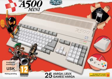 Retro Games Ltd The A500 Mini retrokonsol