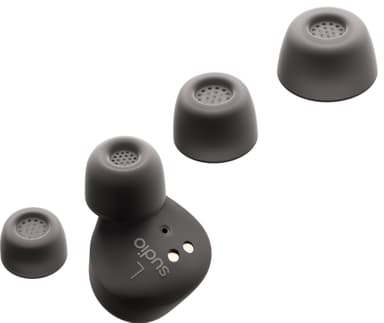 Sudio T2 true wireless in-ear hörlurar (svarta)