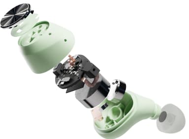 Sudio T2 true wireless in-ear hörlurar (jade)