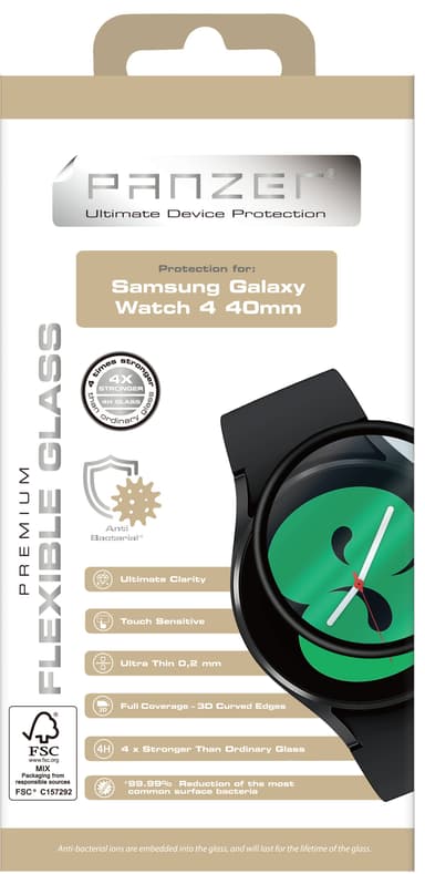 Panzer Samsung Galaxy Watch4 40 mm skärmskydd