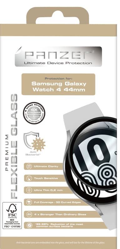 Panzer Samsung Galaxy Watch4 44 mm skärmskydd