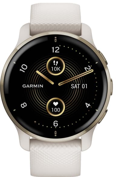 Garmin Venu 2 Plus GPS smartwatch (vit)