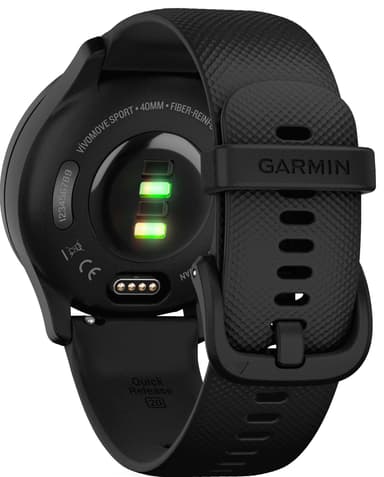 Garmin Vivomove Sport hybrid smartwatch (svart)