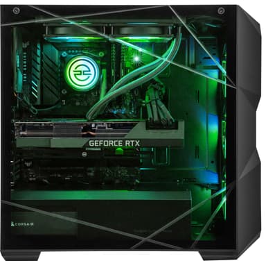 PCSpecialist Fusion XSE i9-12/32/2000/3080Ti stationär dator gaming