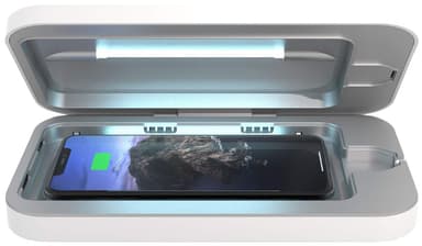 PhoneSoap Wireless desinfektion och laddare för telefon (vit)