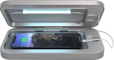 PhoneSoap Wireless telefonrengöring och laddning (gunmetal)