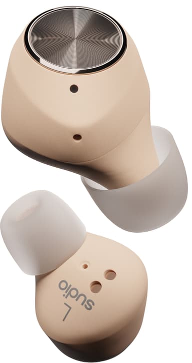 Sudio T2 true wireless in-ear hörlurar (sand)