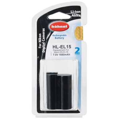 Hähnel HL-EL15 Li-ion kamerabatteri (Nikon EN-EL15) Hähnel HL-EL15 Li-ion kamerabatteri (Nikon EN-EL15)