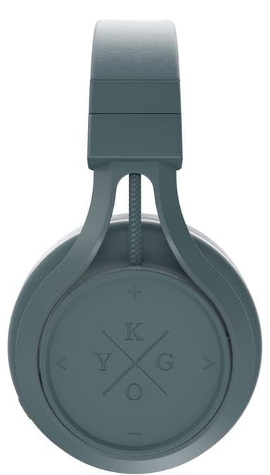 Kygo A9/600 trådlösa around-ear hörlurar (grå)