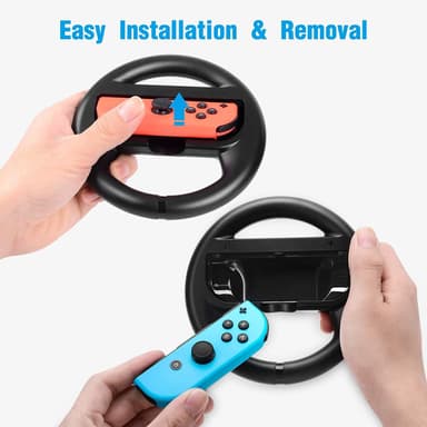 Ratt för Switch Joy-con 2-pack Svart