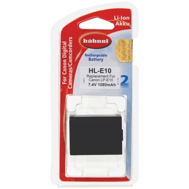 Hähnel HL-E10 Li-ion kamerabatteri (Canon LP-E10) Hähnel HL-E10 Li-ion kamerabatteri (Canon LP-E10)