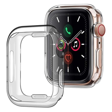 Skyddande Transparant Skal TPU för Apple Watch Series 7 45mm - Elgiganten
